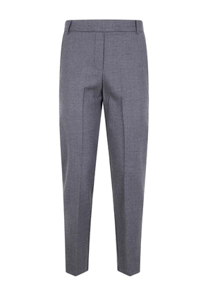 Kiltie elastic-waist trousers - Grey