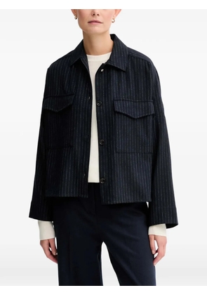 Sessùn pinestripe shirt - Black