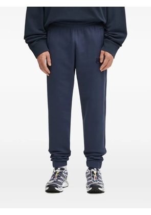 Maison Kitsuné embroidered-logo track pants - Blue