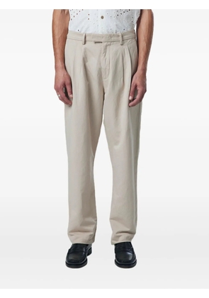 NN07 pleated-front trousers - Neutrals