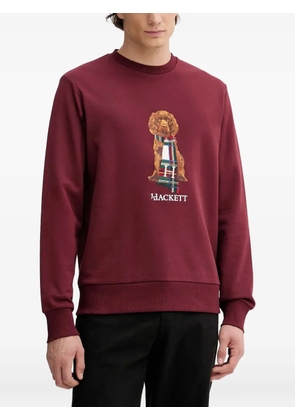 Hackett graphic-print sweatshirt - Red