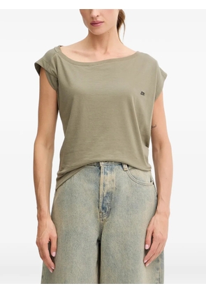 Miss Sixty shoulder pad crew neck T-shirt - Green