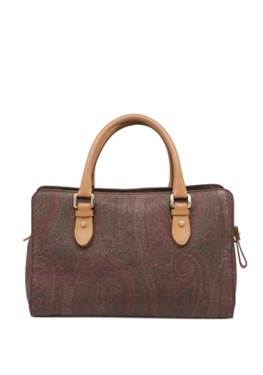 Etro Vintage paisley-print tote bag - Brown