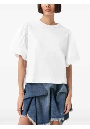 AllSaints Jess puff-sleeve top - White