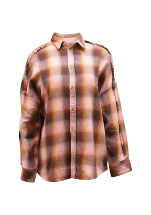 IRO plaid shirt - Pink