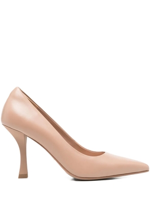 Marc Ellis pointed heeled pumps - Neutrals