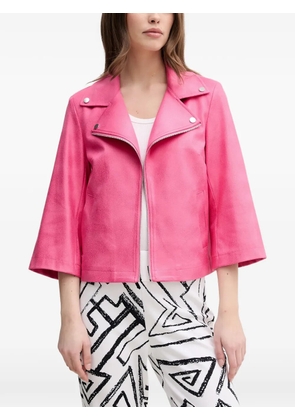 Joseph Ribkoff zip-up jacket - Pink