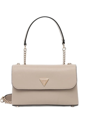 GUESS USA logo-plaque cross body bag - Neutrals