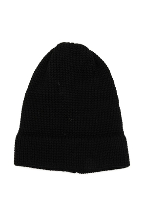 Universal Works wool beanie hat - Black