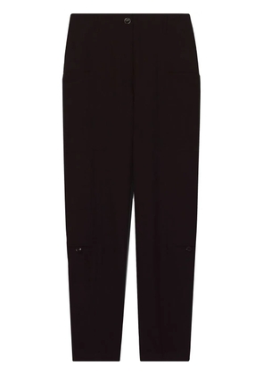 Proenza Schouler White Label tapered pocket-detail trousers - Black