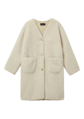 tout a coup button pocket coat - Neutrals