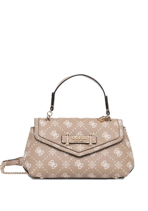 GUESS USA Silia 4G monogram-pattern tote bag - Neutrals