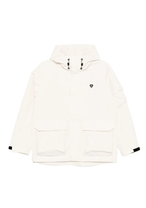 CHOCOOLATE logo-patched jacket - Neutrals
