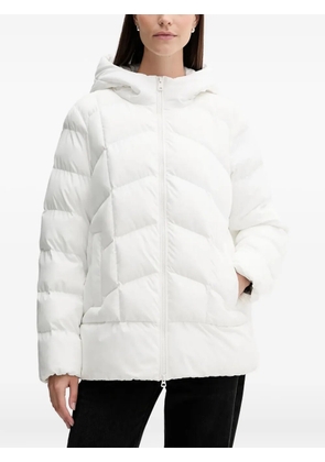 Geox hooded zip jacket - White