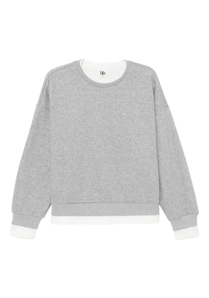 b+ab layered sweatshirt - Grey
