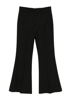 Rokh flared basic trousers - Black
