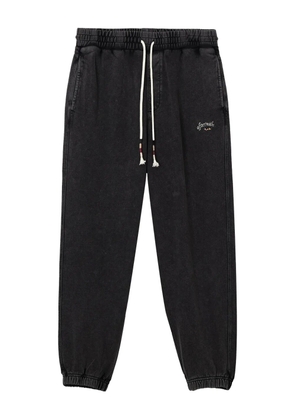 aftermaths drawstring track pants - Black