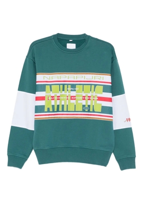 Napapijri x Martin Rose Lamont sweatshirt - Green