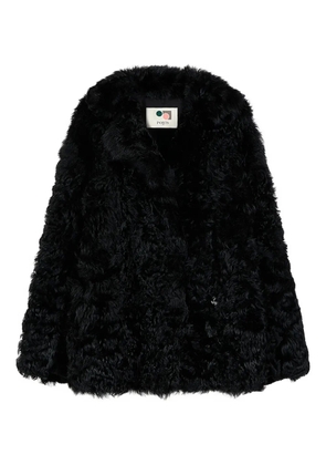 Ports 1961 woollen-button coat - 999-BLACK