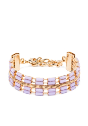 Patrizia Pepe Ceremony Fly Color bracelet - Gold