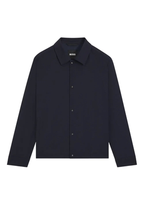 BOSS buttoned long-sleeve shirt - Blue