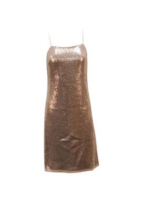 Jason Wu sequinned sleeveless dress - Gold