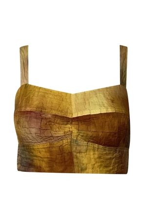 Jason Wu crinkle top - Yellow