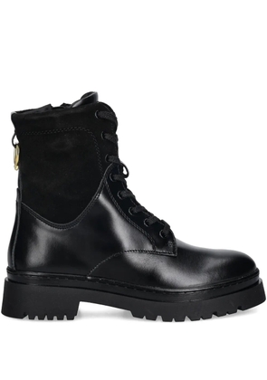Gant lace-up combat boots - Black