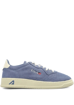Autry Medalist Low perforated suede sneakers - Blue