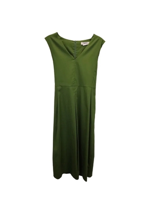 Max Mara V-neck midi dress - Green