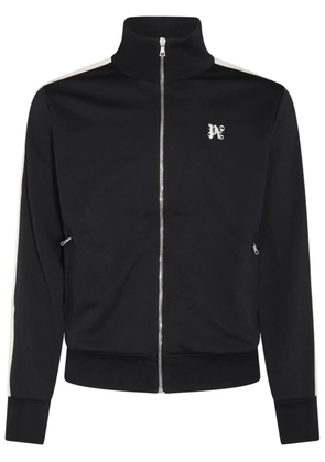 Palm Angels logo-embroidered jacket - Black