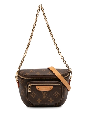 Louis Vuitton Pre-Owned 2021-2025 Monogram Mini Bumbag satchel - Brown