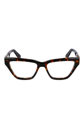 Lanvin cat-eye frame glasses - Brown
