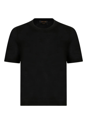 Gran Sasso short-sleeve crew-neck T-shirt - Black