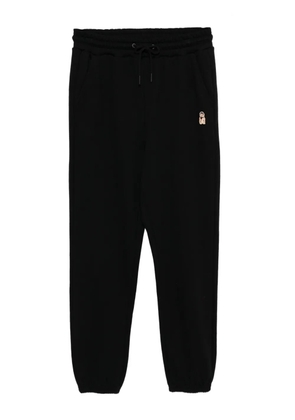 CHOCOOLATE logo-embroidered track pants - Black