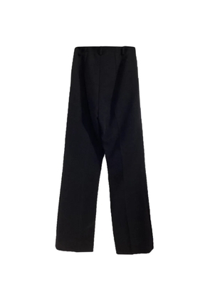 Saint Laurent Pre-Owned wide-leg wool trousers - Black