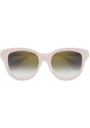 Cartier Eyewear round frame sunglasses - Pink