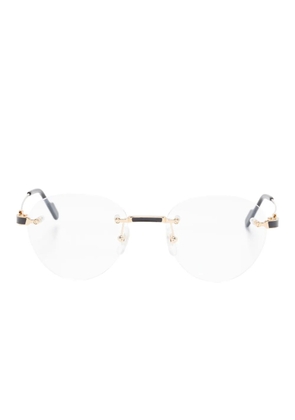 Cartier Eyewear rimless glasses - Gold