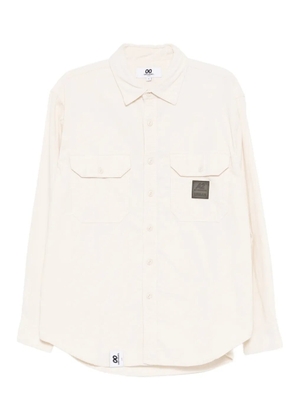 CHOCOOLATE logo-patch shirt - Neutrals