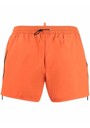 DSQUARED2 drawstring swim shorts - Orange