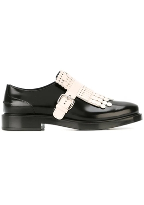 Tod's fringed loafers - Black