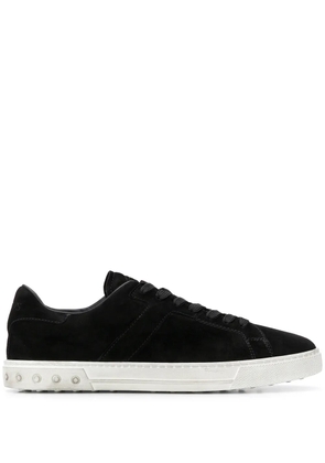 Tod's suede lace-up sneakers - Black