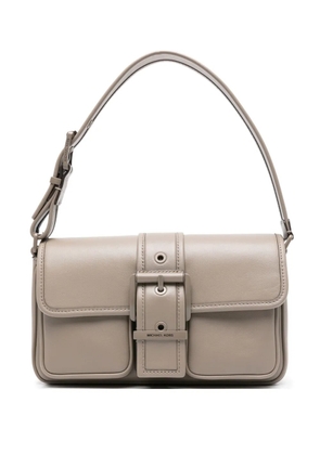 Michael Michael Kors medium Colby buckle-fastening leather shoulder bag - Grey