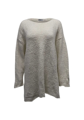 Marques'Almeida asymmetric linen sweater - Neutrals