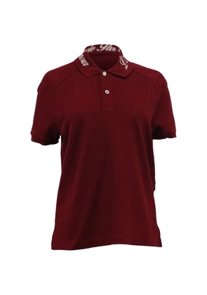 Gucci Pre-Owned piqué polo t-shirt - Red