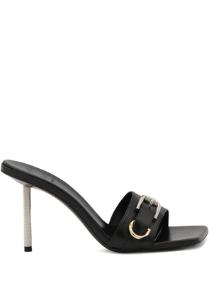 Givenchy Voyou 90mm leather sandals - Black