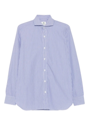 Borrelli striped cotton shirt - Blue