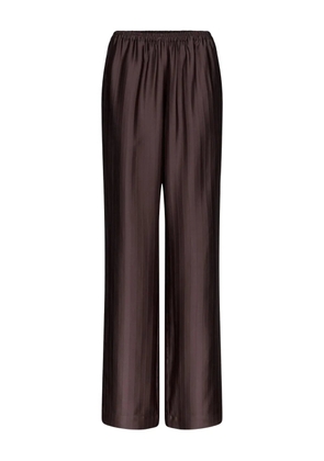 LouLou de Saison Kadala striped trousers - Brown
