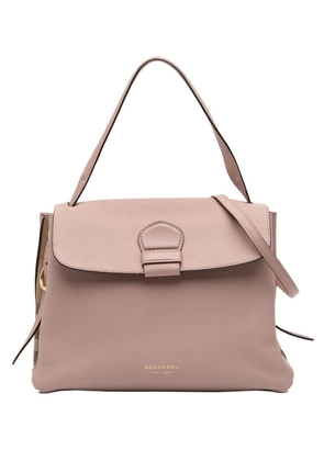 Burberry Pre-Owned 2018-2025 Medium Calfskin and House Check Camberley satchel - Pink