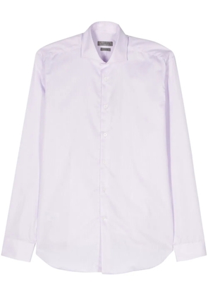 Corneliani slub-texture shirt - Pink